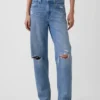 High Rise Barrel Jeans
