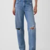 High Rise Barrel Jeans