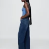 High Rise Barrel Jeans