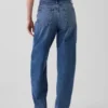 High Rise Barrel Jeans