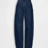 High Rise Barrel Jeans