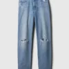 High Rise Barrel Jeans