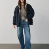 High Rise Barrel Jeans