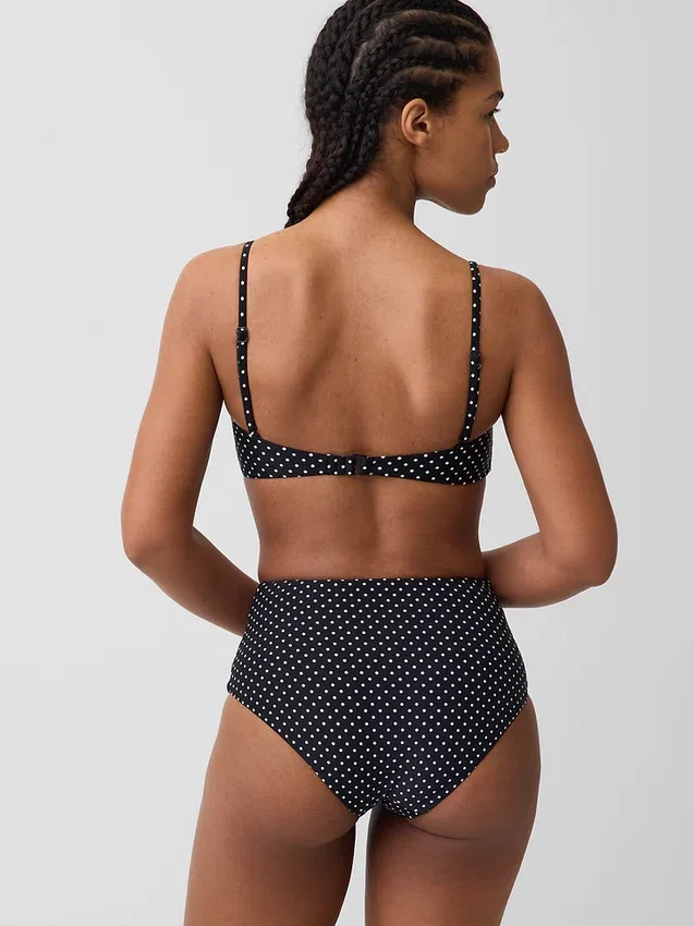 High Rise Bikini Bottom