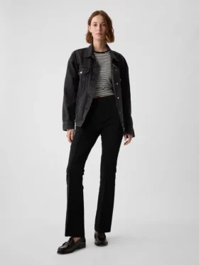 High Rise Bistretch Flare Pants