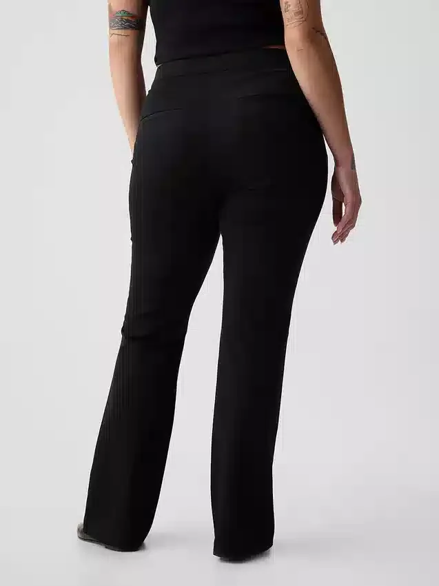 High Rise Bistretch Flare Pants