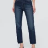 High Rise Cheeky Straight Jeans