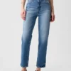 High Rise Cheeky Straight Jeans