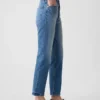High Rise Cheeky Straight Jeans