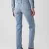 High Rise Cheeky Straight Jeans