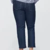 High Rise Cheeky Straight Jeans