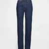 High Rise Cheeky Straight Jeans