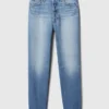 High Rise Cheeky Straight Jeans