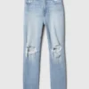 High Rise Cheeky Straight Jeans