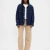 High Rise Corduroy Barrel Pants