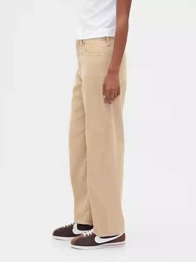 High Rise Corduroy Barrel Pants