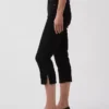 High Rise Cropped Capri Jeans