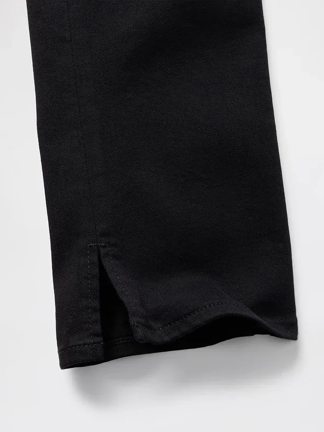 High Rise Cropped Capri Jeans