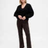 High Rise Double Knit Boot Pants