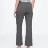 High Rise Double Knit Crop Kick Pants