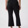 High Rise Double Knit Crop Kick Pants