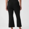 High Rise Double Knit Crop Kick Pants