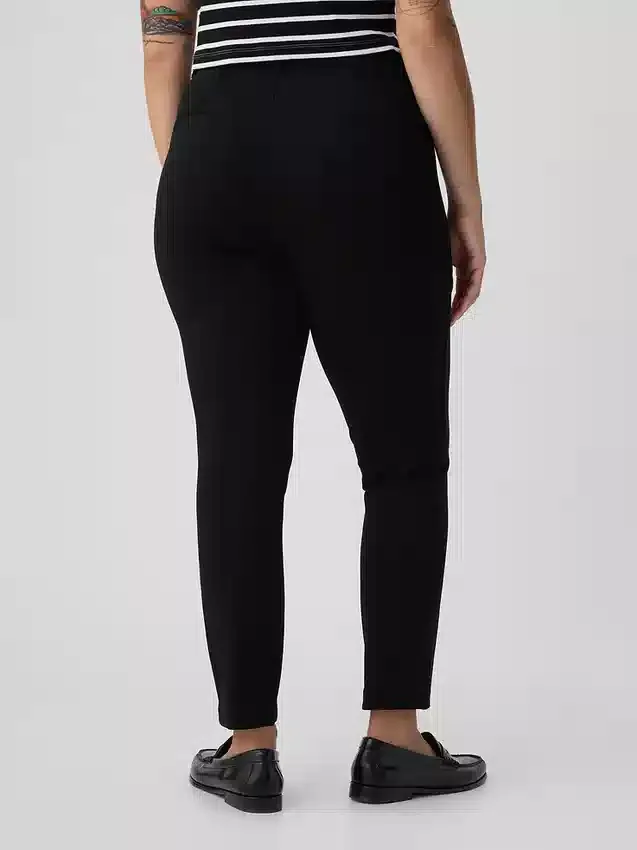 High Rise Double Knit Skinny Pants