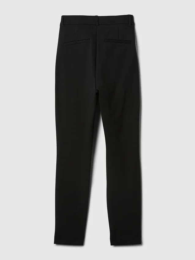 High Rise Double Knit Skinny Pants