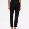 High Rise Double Knit Slim Crop Pants