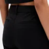 High Rise Double Knit Slim Crop Pants