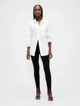 High Rise Double Knit Stirrup Pants