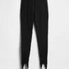 High Rise Double Knit Stirrup Pants