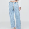 High Rise Easy Barrel Jeans