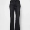 High Rise Kick Flare Jeans
