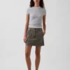 High Rise Mini Utility Skort