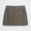 High Rise Mini Utility Skort