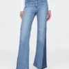 High Rise Patched '70S Flare Jeans