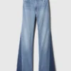 High Rise Patched '70S Flare Jeans