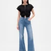 High Rise Relaxed Flare Jeans