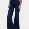 High Rise Relaxed Flare Jeans