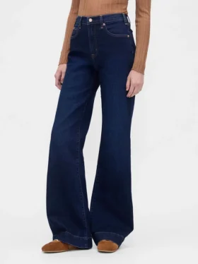High Rise Relaxed Flare Jeans