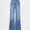 High Rise Relaxed Flare Jeans