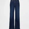 High Rise Relaxed Flare Jeans