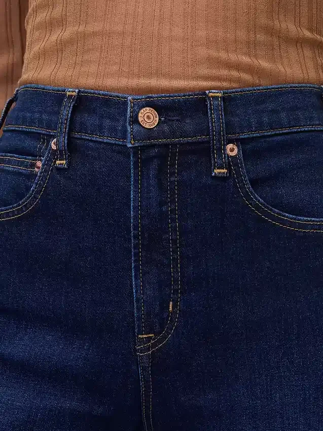 High Rise Relaxed Flare Jeans