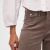 High Rise Stride Corduroy Wide-Leg Pants