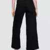 High Rise Stride Wide-Leg Ankle Jeans