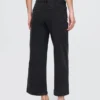 High Rise Stride Wide-Leg Ankle Jeans