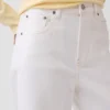 High Rise Stride Wide-Leg Ankle Jeans