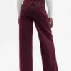 High Rise Stride Wide-Leg Jeans