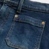 High Rise Stride Wide-Leg Jeans